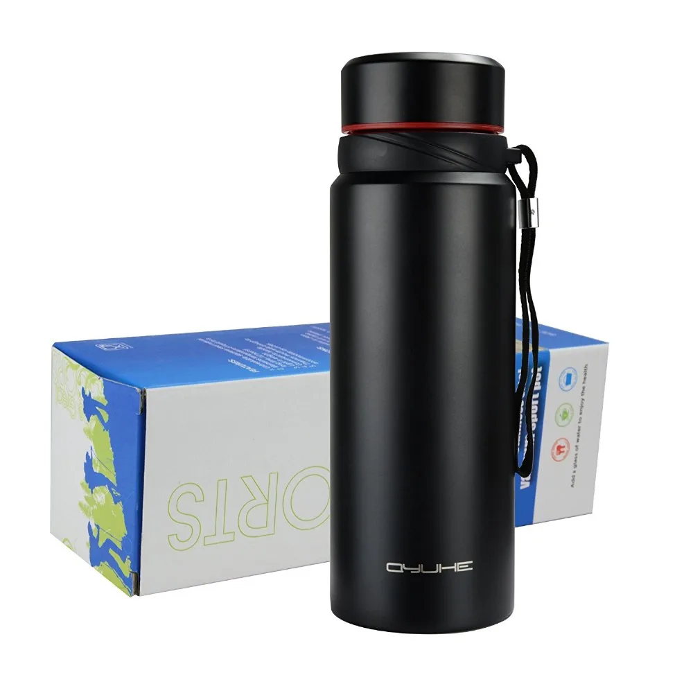 Wholesale 18/8 stainless steel tea flask thermos with strainer infuser