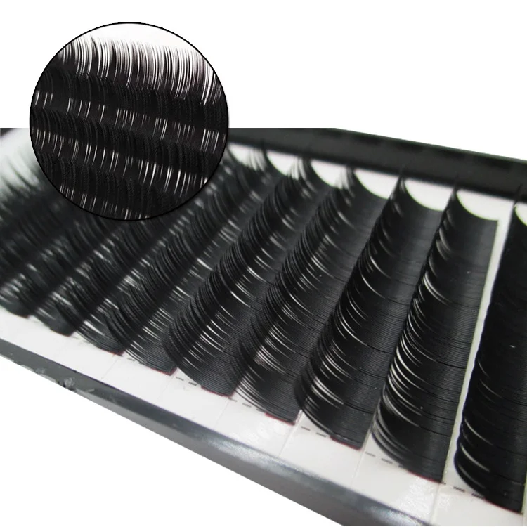 Частная торговая марка, шелковые ресницы для наращивания, Корея, ПБТ волокно, искусственные норковые ресницы, индивидуальные ресницы для наращивания