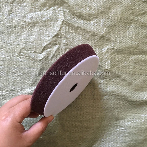 5inch Red Car Buffing Sponge Polishing Buffer Pad