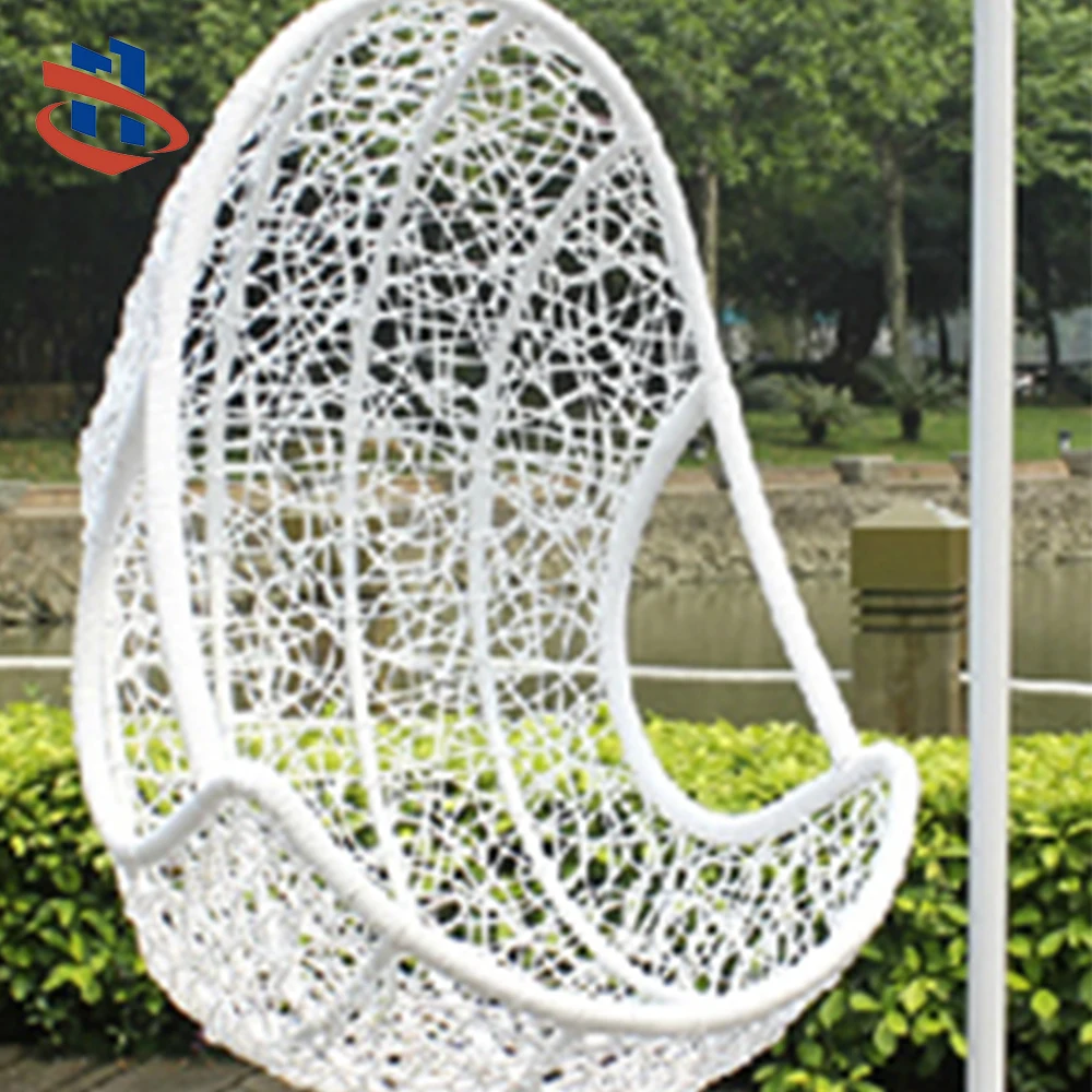 Outdoor leisure SWING/Garden furniture/Metal frame/Weave poly rattan/Wicker hand-knitted