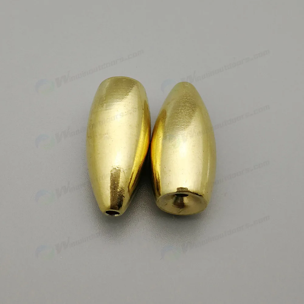 Wide range of sizes brass flipping weight,  brass fishing Weights