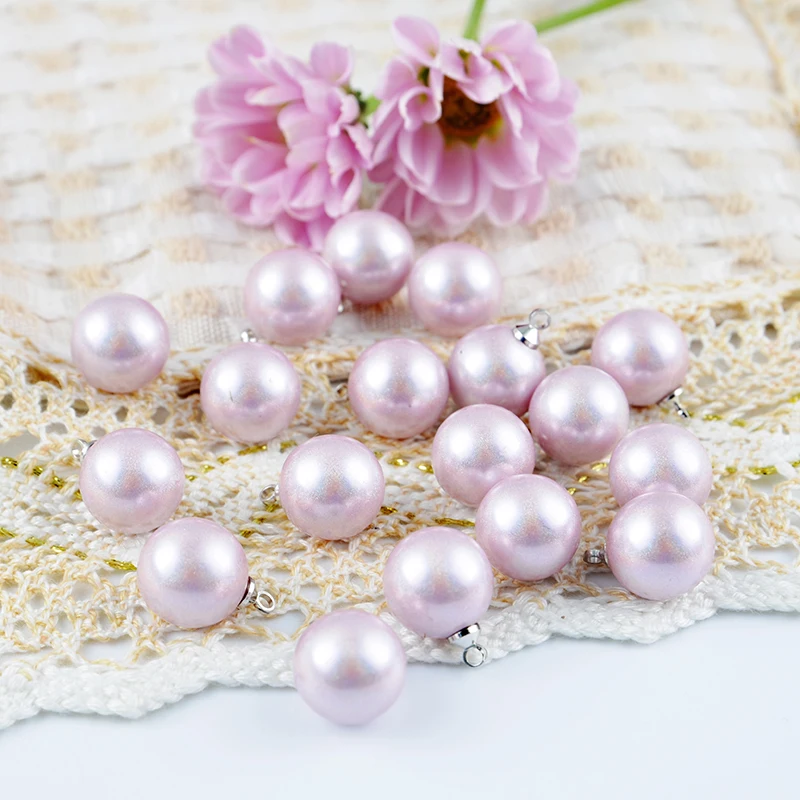 High Quality Colorful  More Types and All Size Half A Hole Plastic Pearl Beads Loose Ivory Pearl Jewelry DIY Jewelry Making