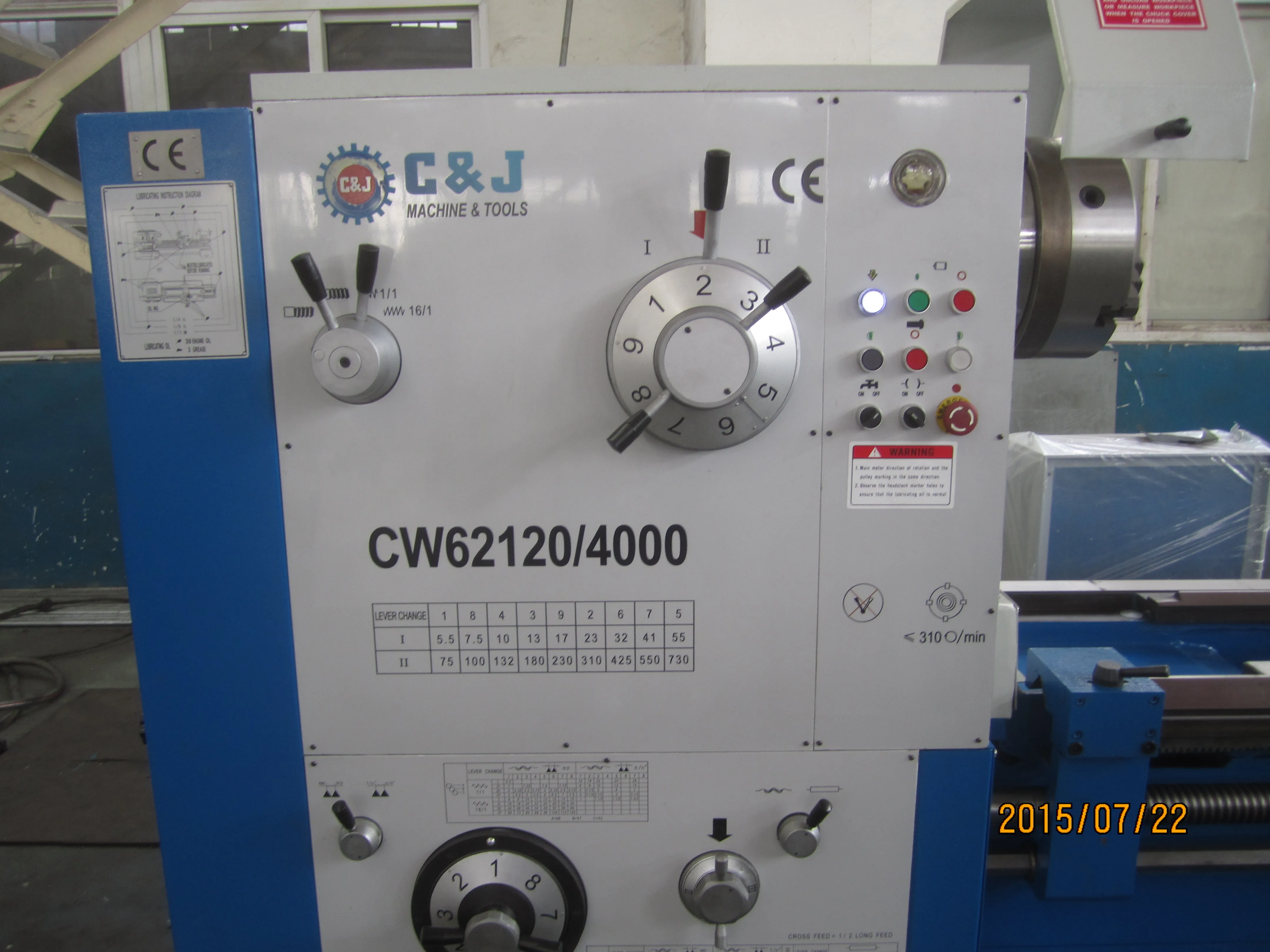CW Bed width 600mm High Precision Universal Chinese Metal Lathe Machine Price