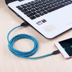 Hot Sales Recommended Fast Charging Braided Charger Data USB Mobile Phone Cable