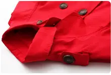 2015 UK wind double breasted casual children out coat Jacket high quality cotton girls boys classical