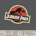 A 403 Jurassic Park Waterproof Fashion Cool DIY Stickers For Laptop Luggage Fridge Skateboard Car Graffiti