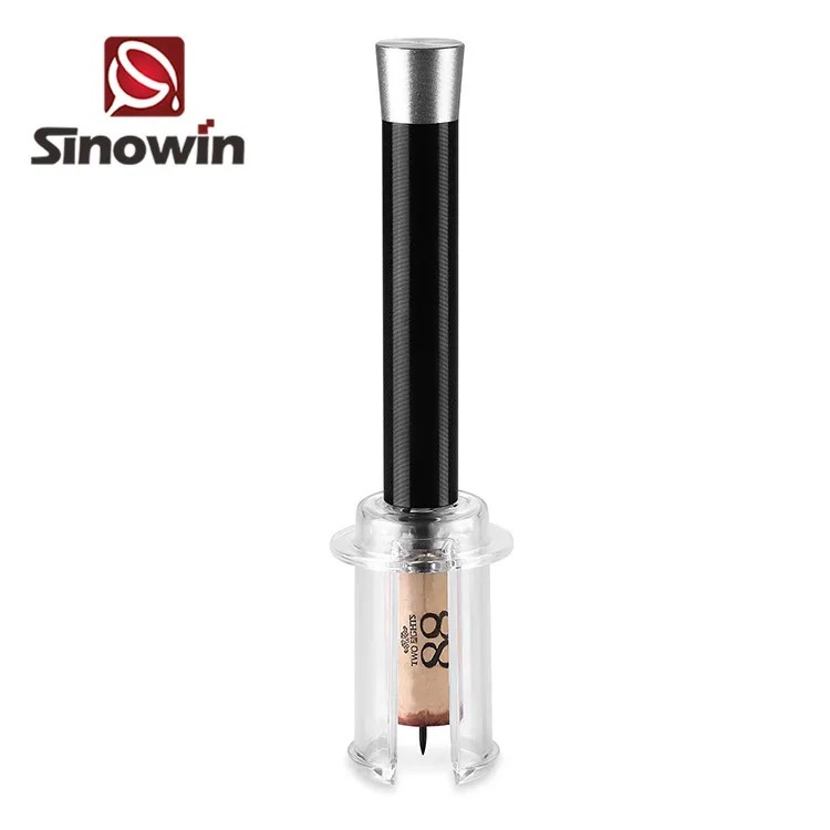 Новый дизайн открывалки для бутылок акриловый алюминиевый сплав открывалка вина с воздушным давлением