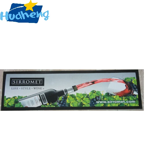 
Customized printing rubber bar runner 