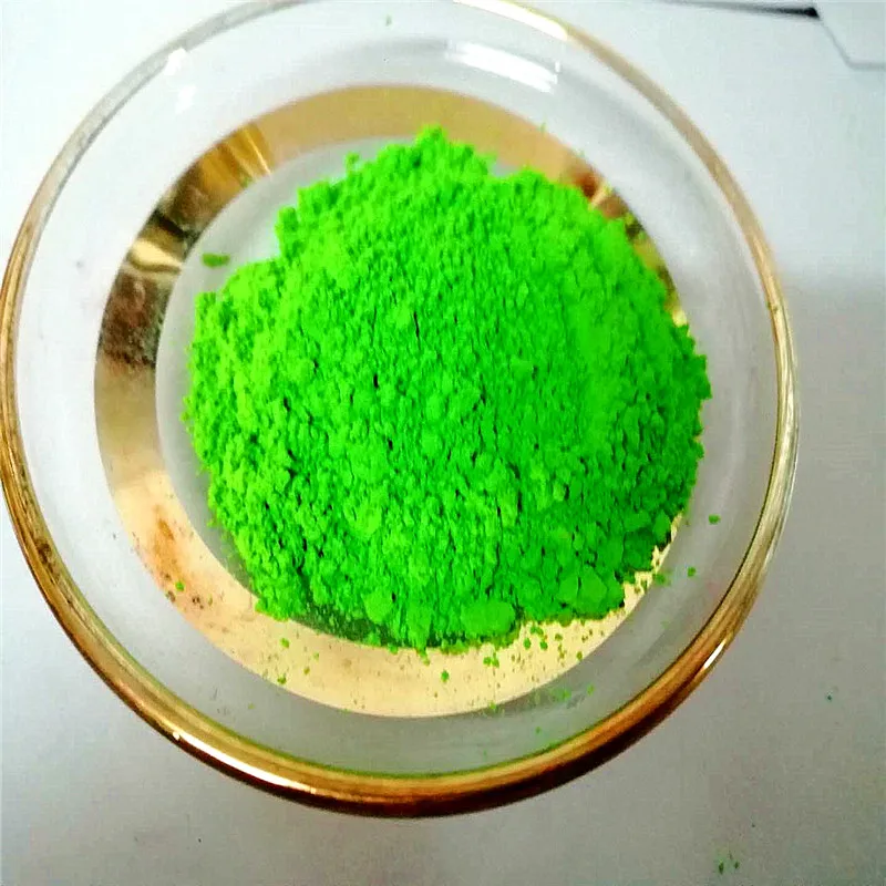 fluorescent pigment Green high sun resistance for ceramic glaze powder