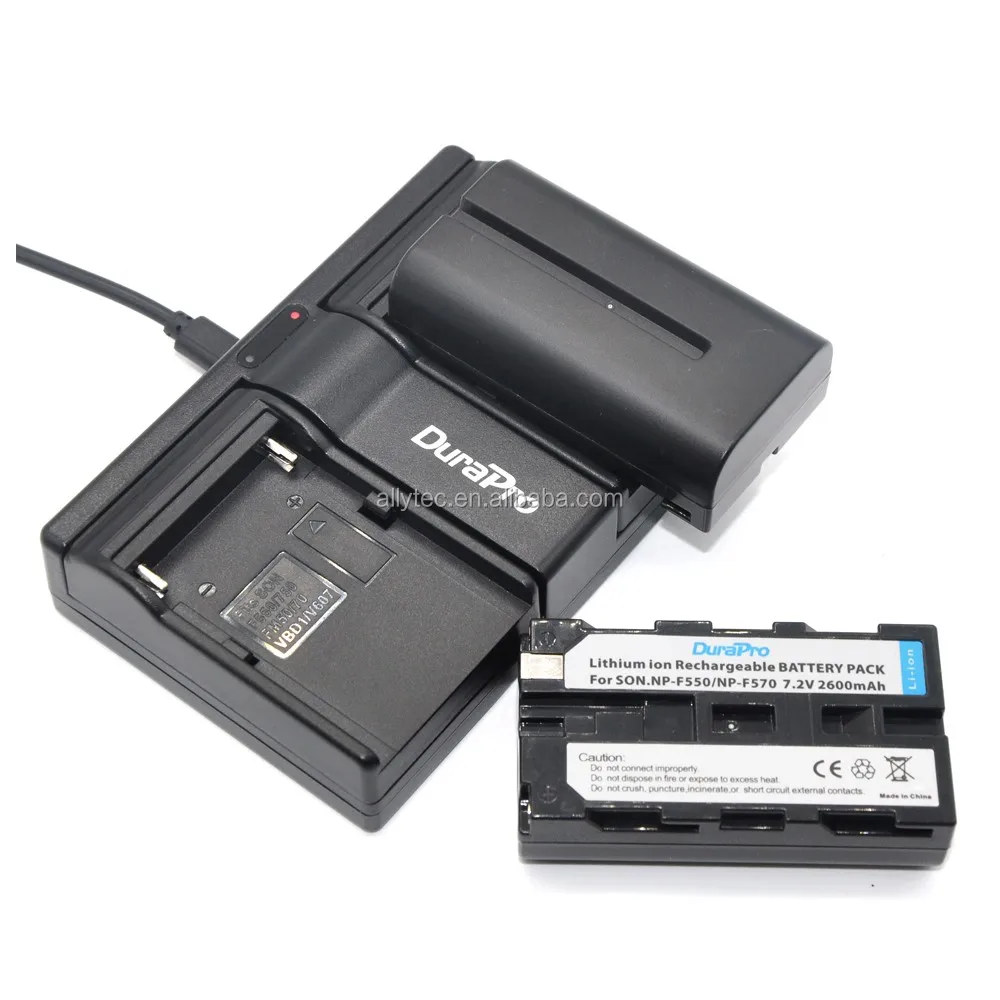 DuraPro NP-F970 USB двойное зарядное устройство для Sony PLM-100 CCD-TRV35 MVC-FD91 3000200 820E
