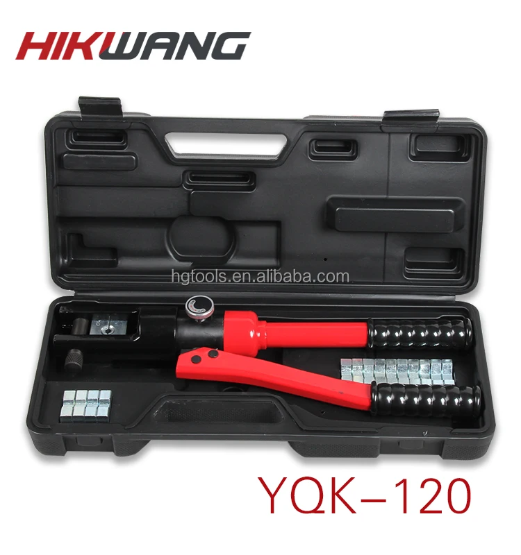 cheap 10-120 mm2 power cable terminal yqk-120 hydraulic crimping tool