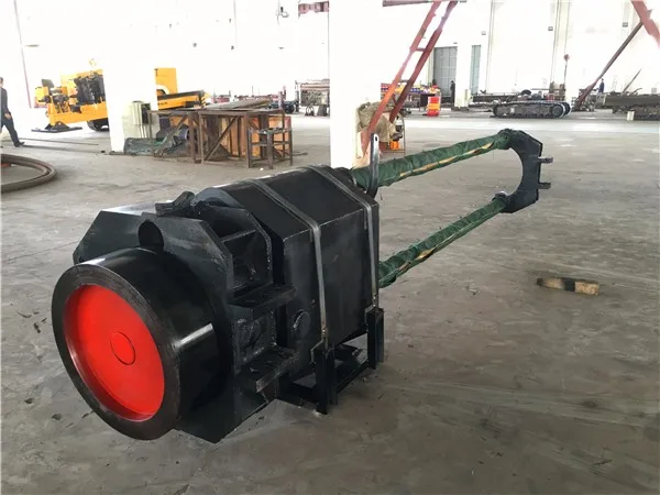 China Juli  DD35 rod type diesel pile impact hammer with leader mast system for crane and excavator