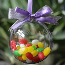 10cm Plastic font b Christmas b font Decorations font b Hanging b font font b Ball