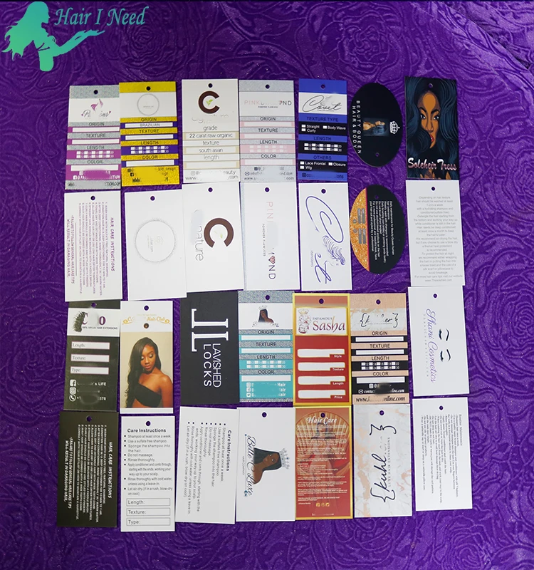 Бирки для волос на заказ, бирка для волос, бирка для волос с напечатанной этикеткой