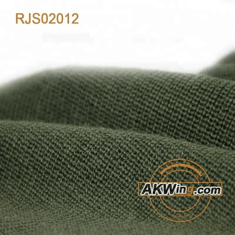 Olive Green Army Wool Sweater Pullover Military Sweater for camping