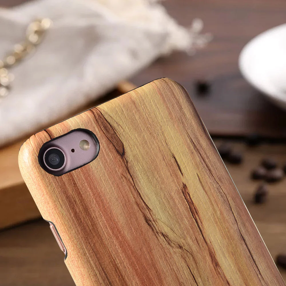 Для iphone 7 дерево tpu pc чехол для телефона, изготовленный на заказ Дерево чехол для телефона Крышка для iphone 7