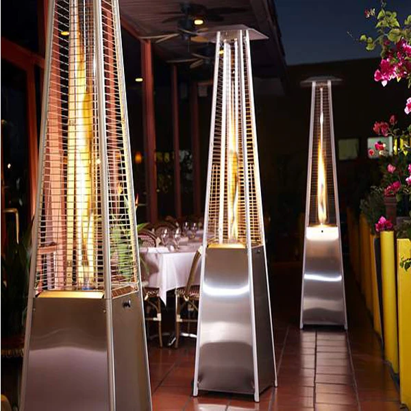 Pyramid Glass Tube Big Burn Gas Patio Heater For Swimming Pool infrared patio heaters glass tube heating lamp