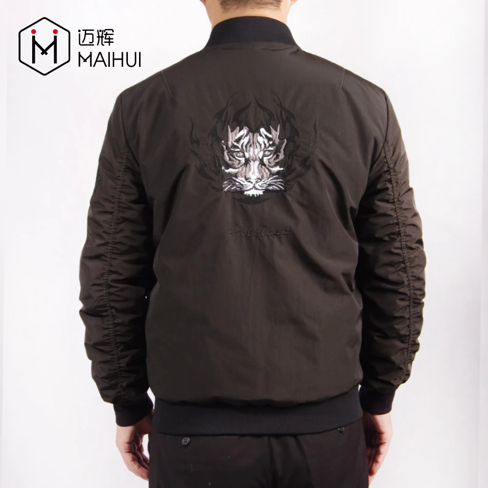 Men Clothes Embroidered Jacket Outdoor Wear Men Padded Jacket For Winters