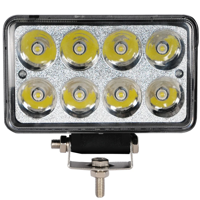 Super bright waterproof  square 12v 24v 4.5inch 24w led car work light for forklift