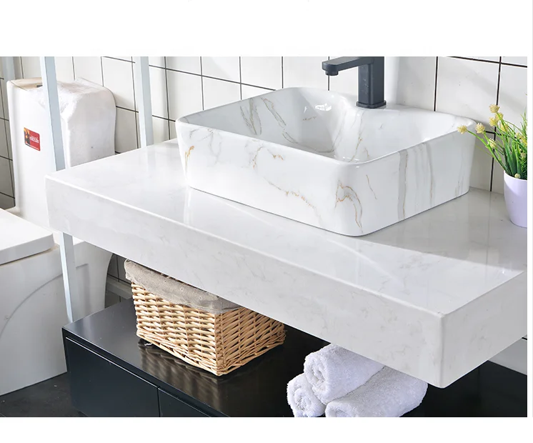 custom made modern stone lavabo hangs wall type art stage basin/sink