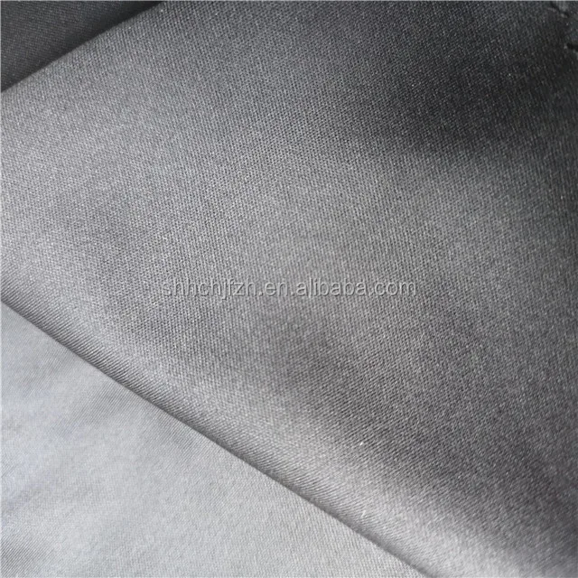 Knitted Interlock Polyester Fabric Moisture Wicking Polyester Interlock Fabric For Sportswear Tshirt