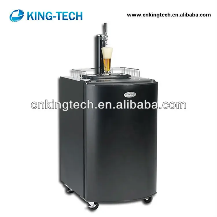 
Home 128L black compressor Beer kegerator 