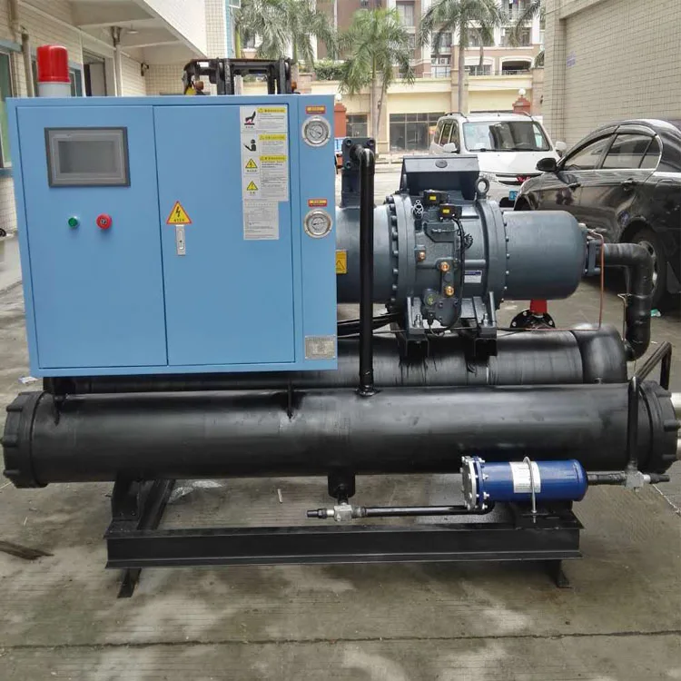 industrial chiller plant water cooled screw compressor chiller price