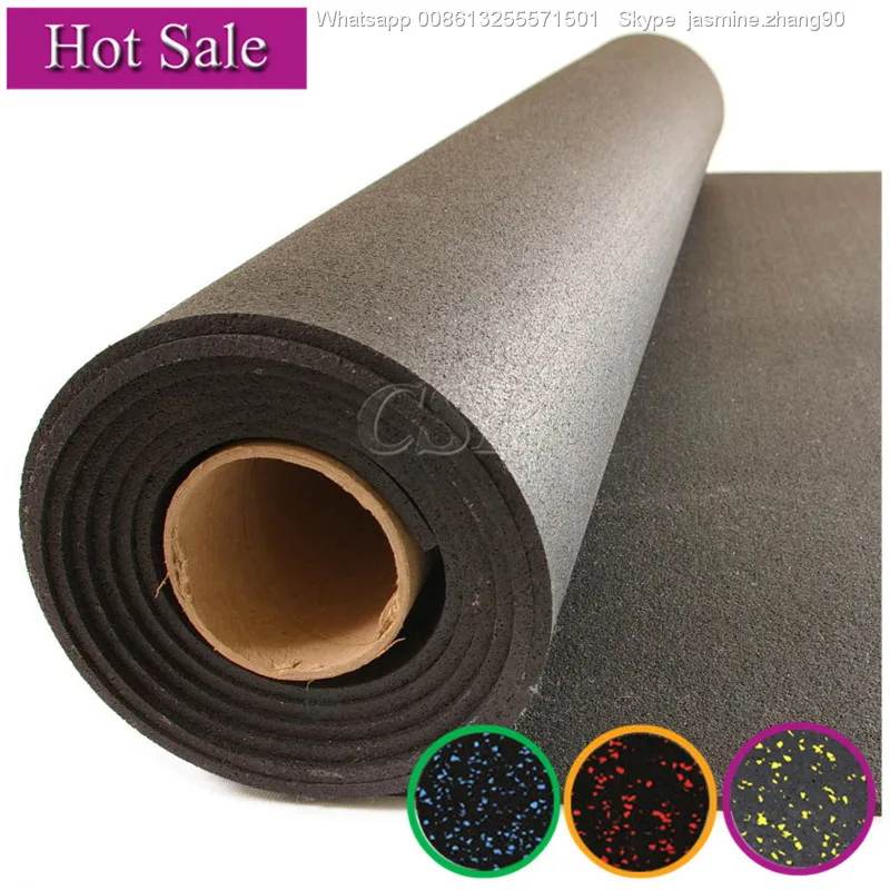 Лидер продаж, спортивный резиновый коврик высокой плотности, плитки для тренажерного зала/резиновые напольные рулоны для тренажерного зала