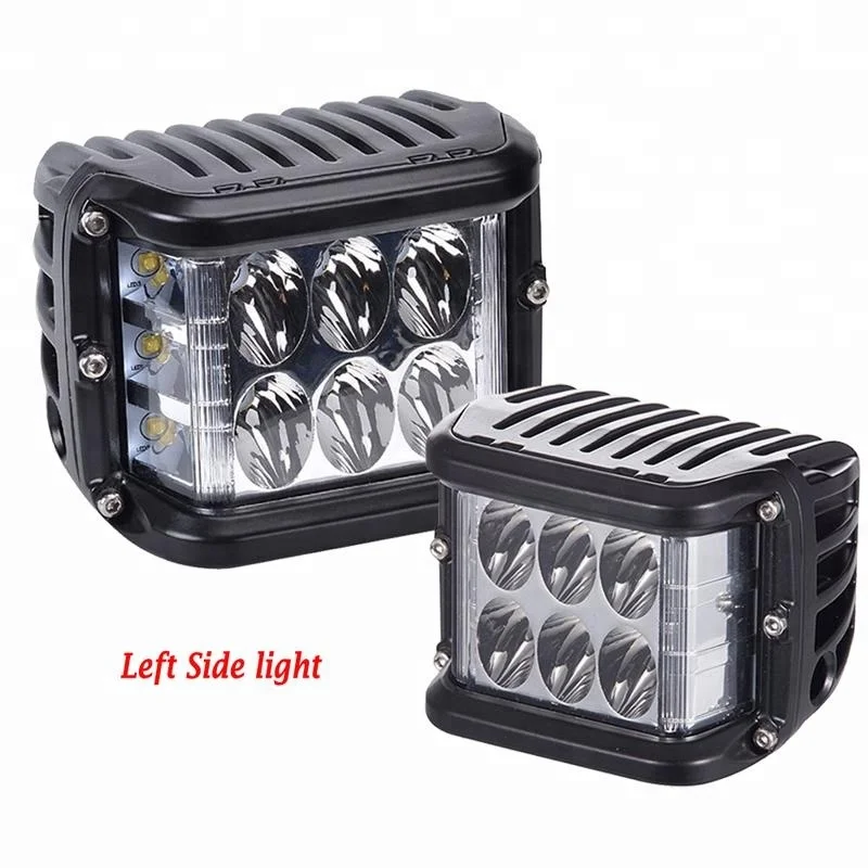 Super Bright 45W Car Led Work Pod Light 12V Spot Flood For Offroad SUV ATV Truck
