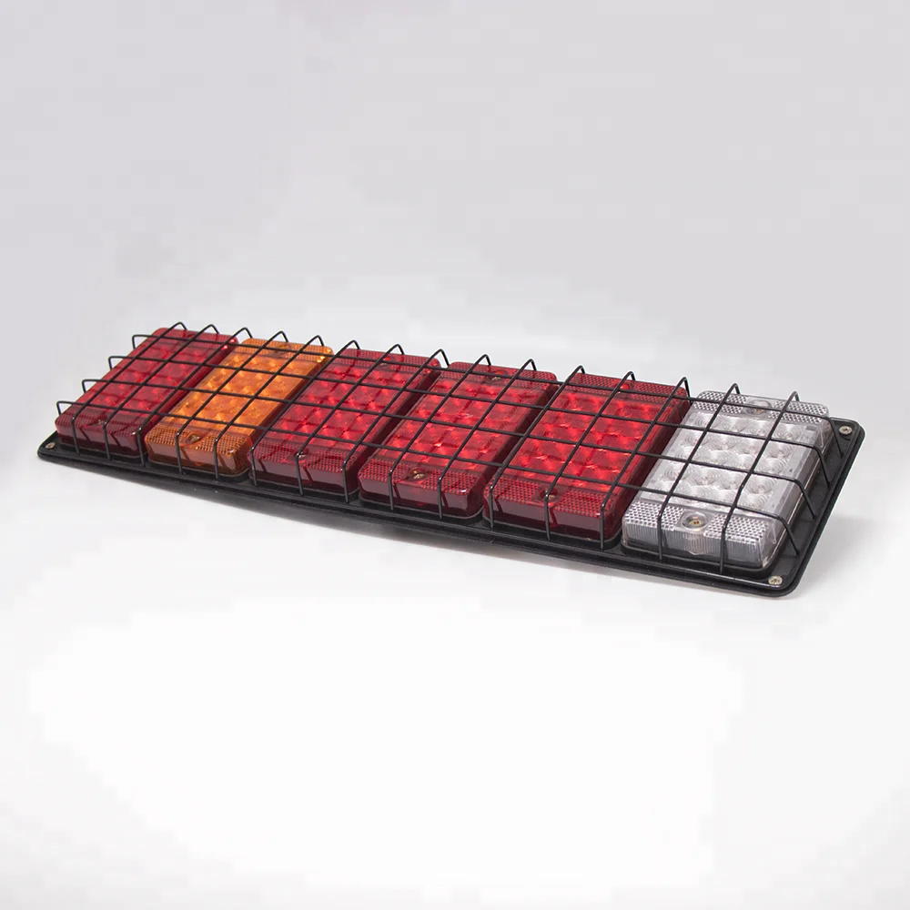 Hot selling closed waterproof Led tail lamp with Iron net