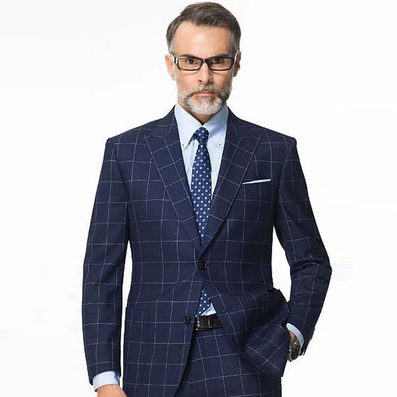 Factory supply 100% wool excellent quality fabric blazer wool men suits, made to measure pant coat design men business suits