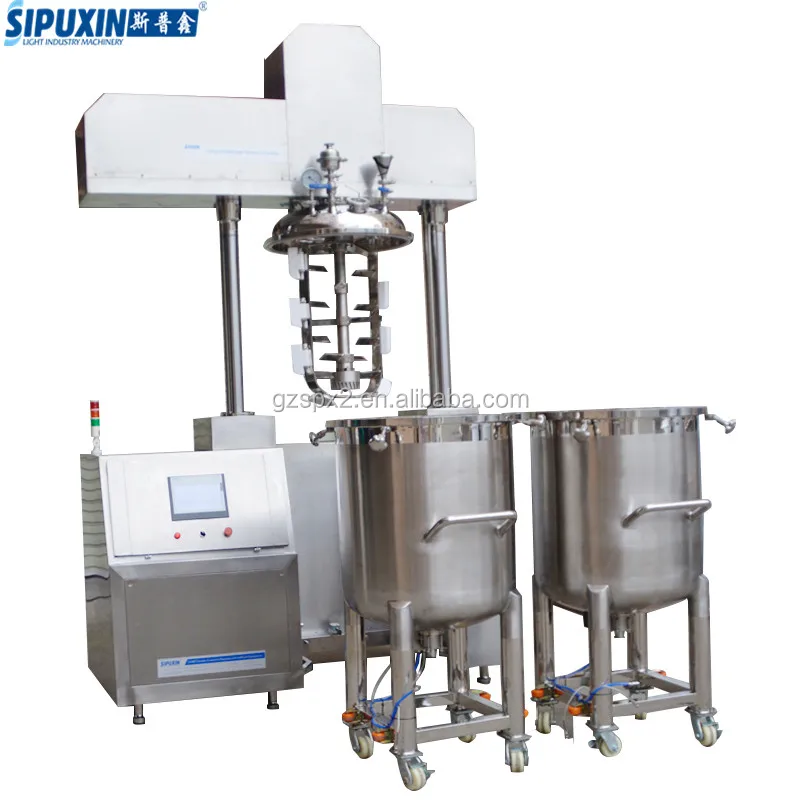 Sipuxin Электрический нагревательный вакуумный гомогенизирующий блендер для Chemiacal, машина для изготовления лосьона для тела и крема
