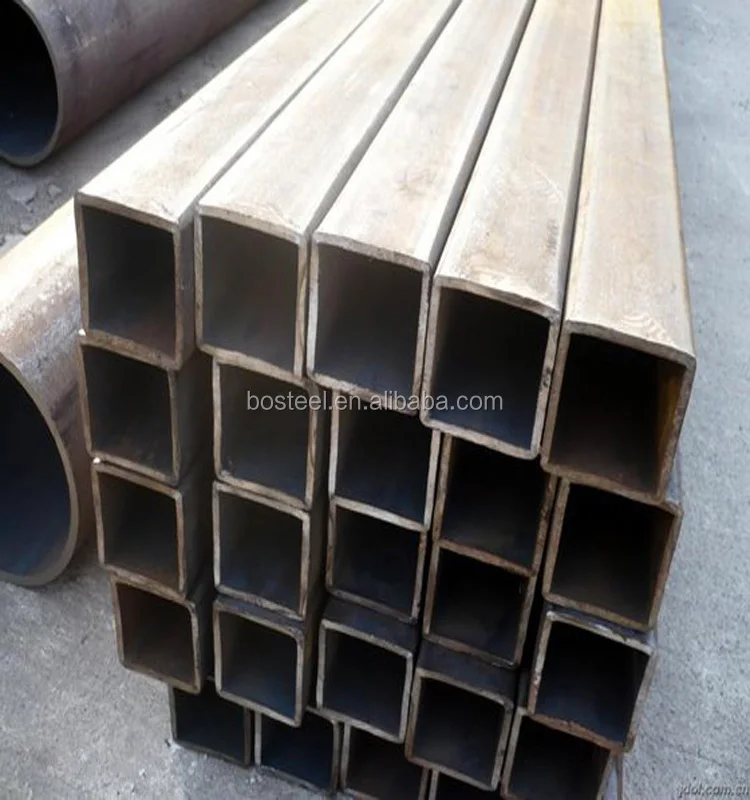 MS HOLLOW SECTION SQUARE/RECTANGLE STEEL TUBE FROM TIAN JIN