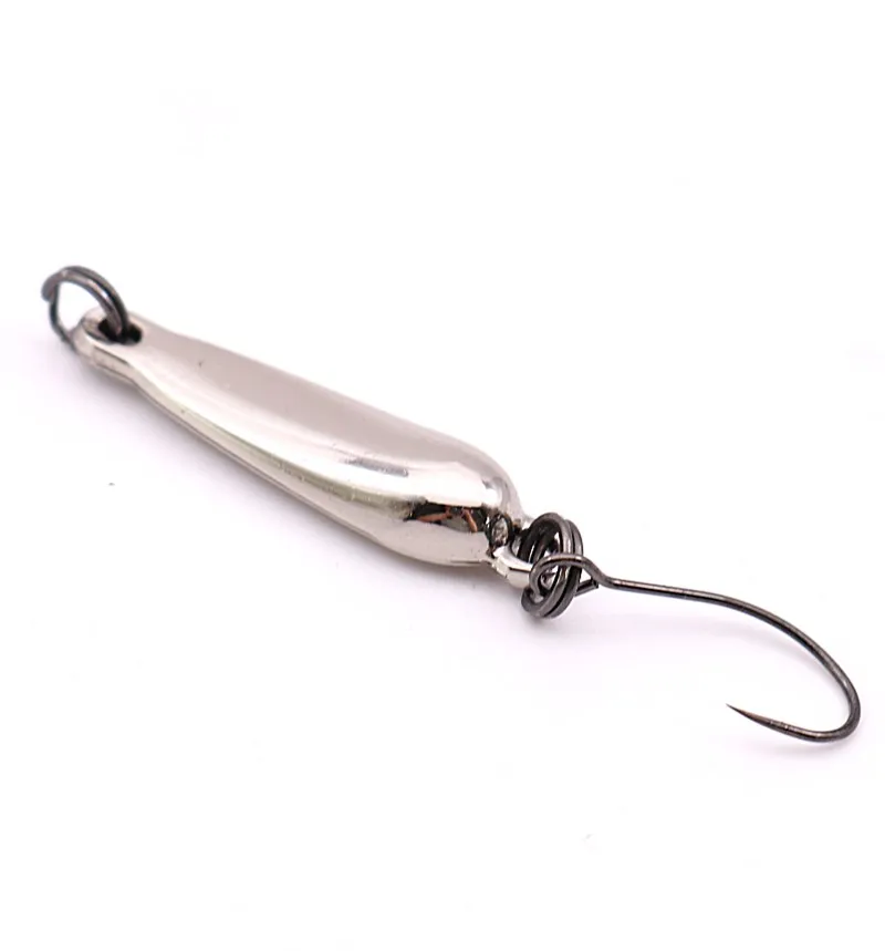 
2020 new design artificial 2.5g single hook metal lure fishing bait for sale 