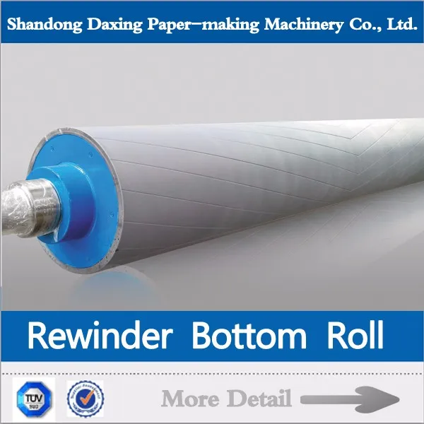 
slitter rewinder machine spare parts bottom roller customized 