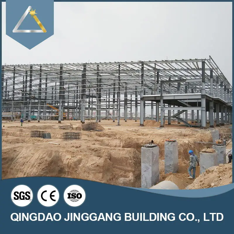 Стальная конструкция, металлическая рама, сборный дом из козы