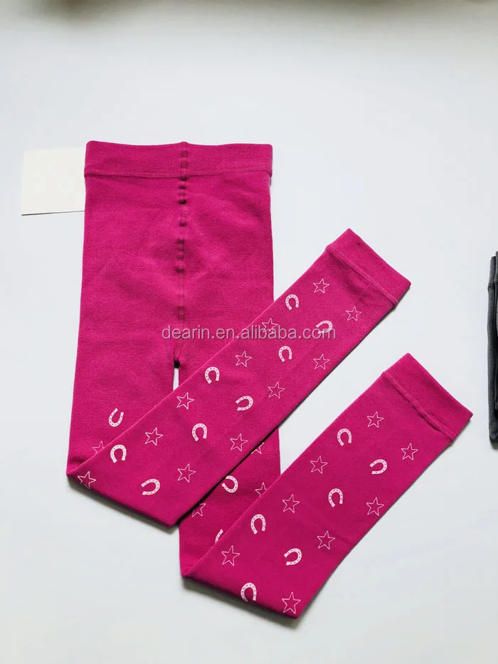
Baby&Girls Unicorn Sublimation Print Microfiber Warm Thermal insulated warm tights 