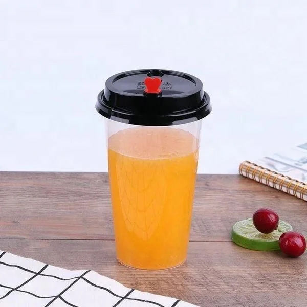 PP injection plastic disposable cups with lids