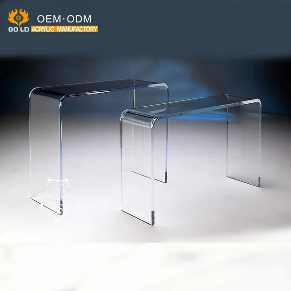  Модный Роскошный прозрачный акриловый журнальный столик обеденный стол под раковину