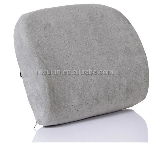 wholesale car seat and office chair waist cushioncushion memory foam lumbar support  back cushion