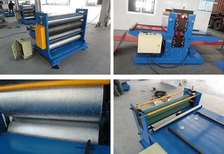 2017 new embossing machine for metal sheet, used embossing machine