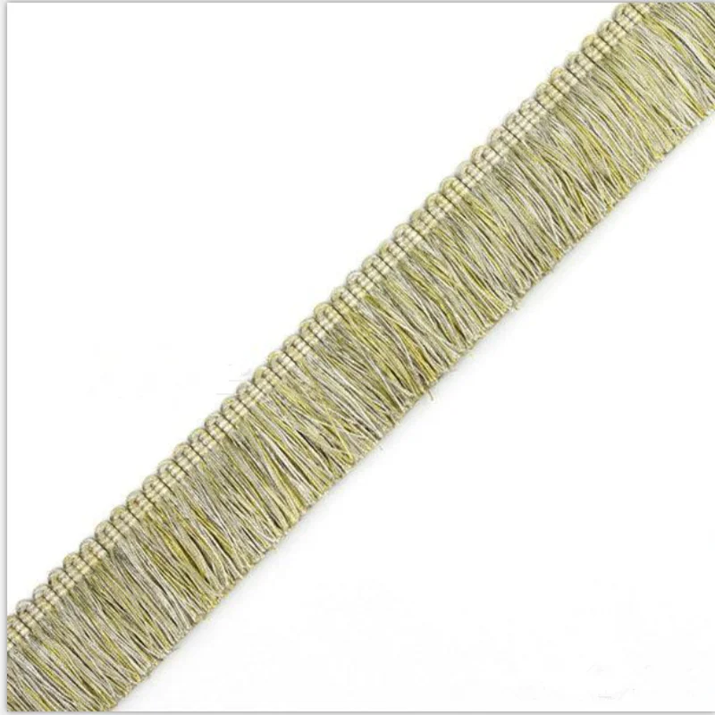 Decorative Rayon Brush Trim Fringe Used For Pillow Fringe