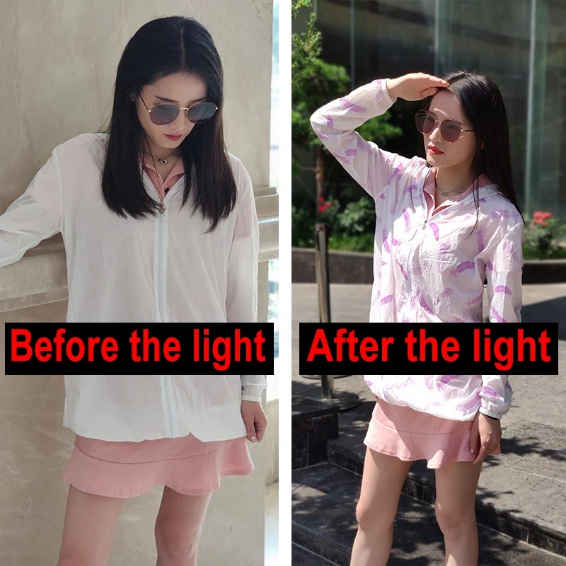 Custom design Photochromic Fabric clothing mix used sun-protective Photochromic Fabric clothing