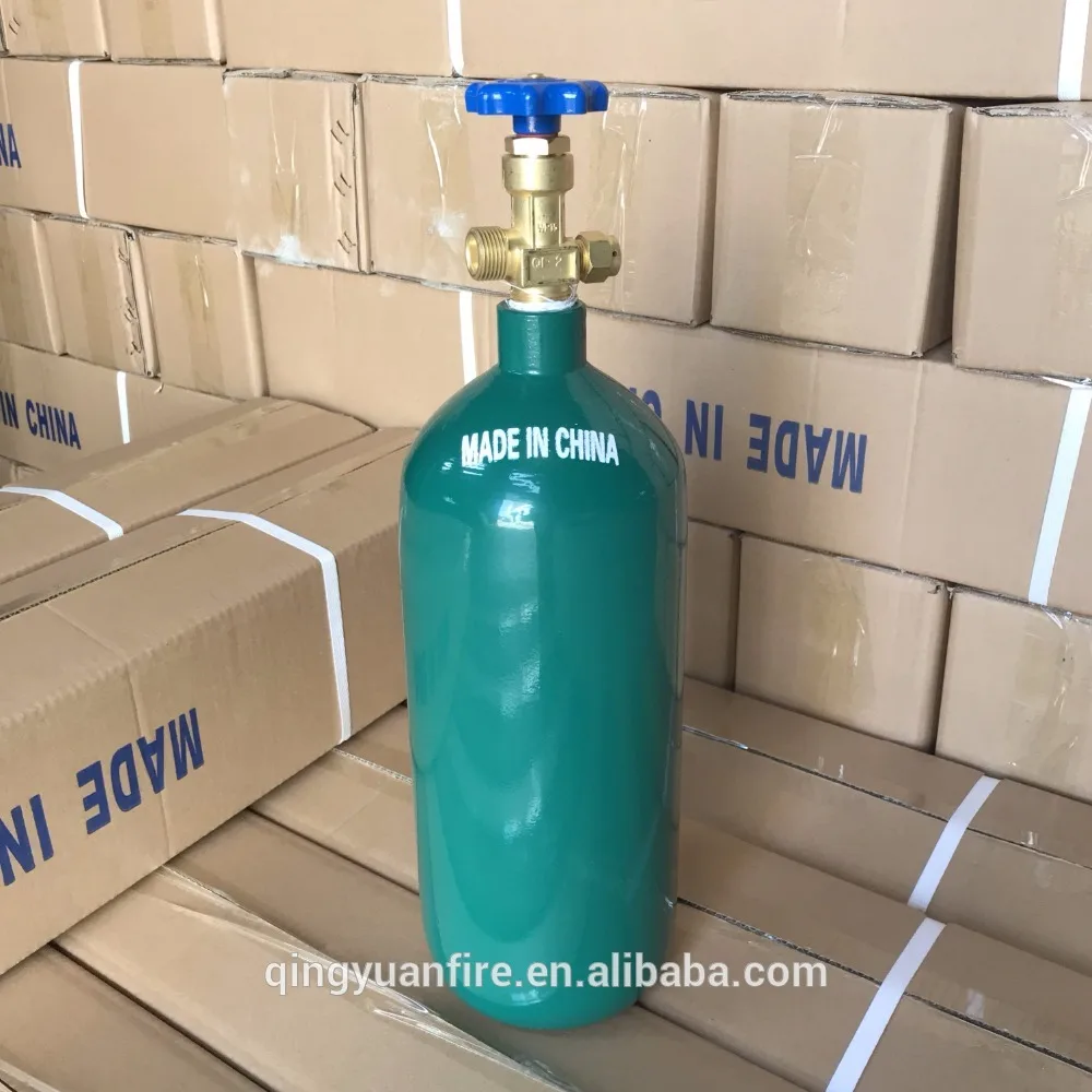 
Seamless Steel Compressed High pressure Helium Tank CO2 Gas Cylinder empty tank 