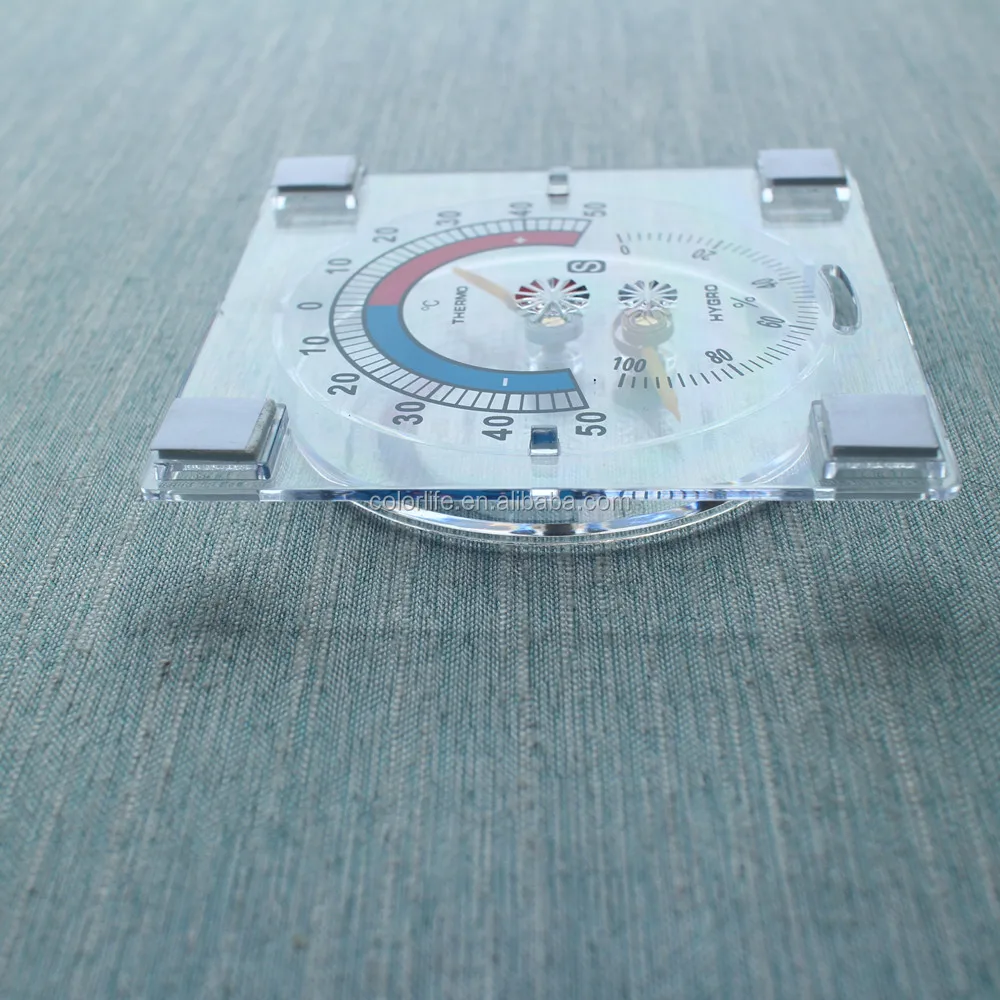 Bimetallic thermometer stick on thermometer window thermometer