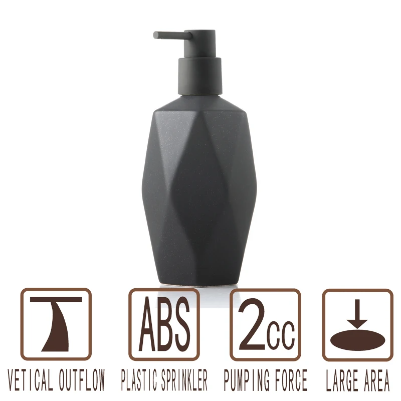 
Low moq hotel custom handmade ceramic accessories bathroom set 