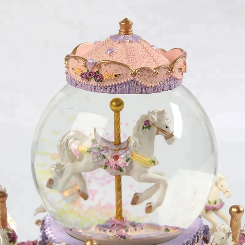 Wholesale tourist souvenir gift merry-go-round music box