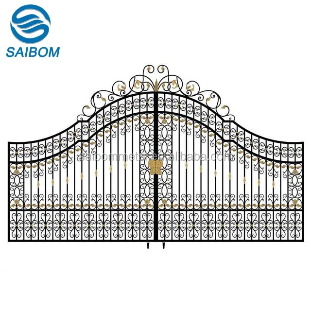 wrought iron gate