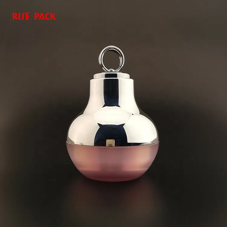 Acrylic Luxury  Eye Cream Jar 30G 50G With Electric Vibrating Head Massager Machine