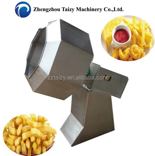 Automatic Small Potato Chips Processing Seasoning Machine For Sale Price